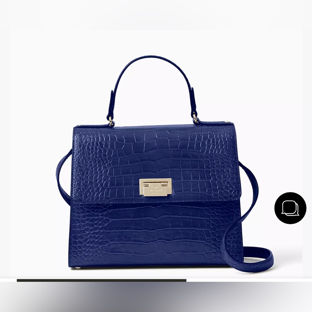 NWT Knightsbridge Doris embossed patent leather Kate Spade purse bag